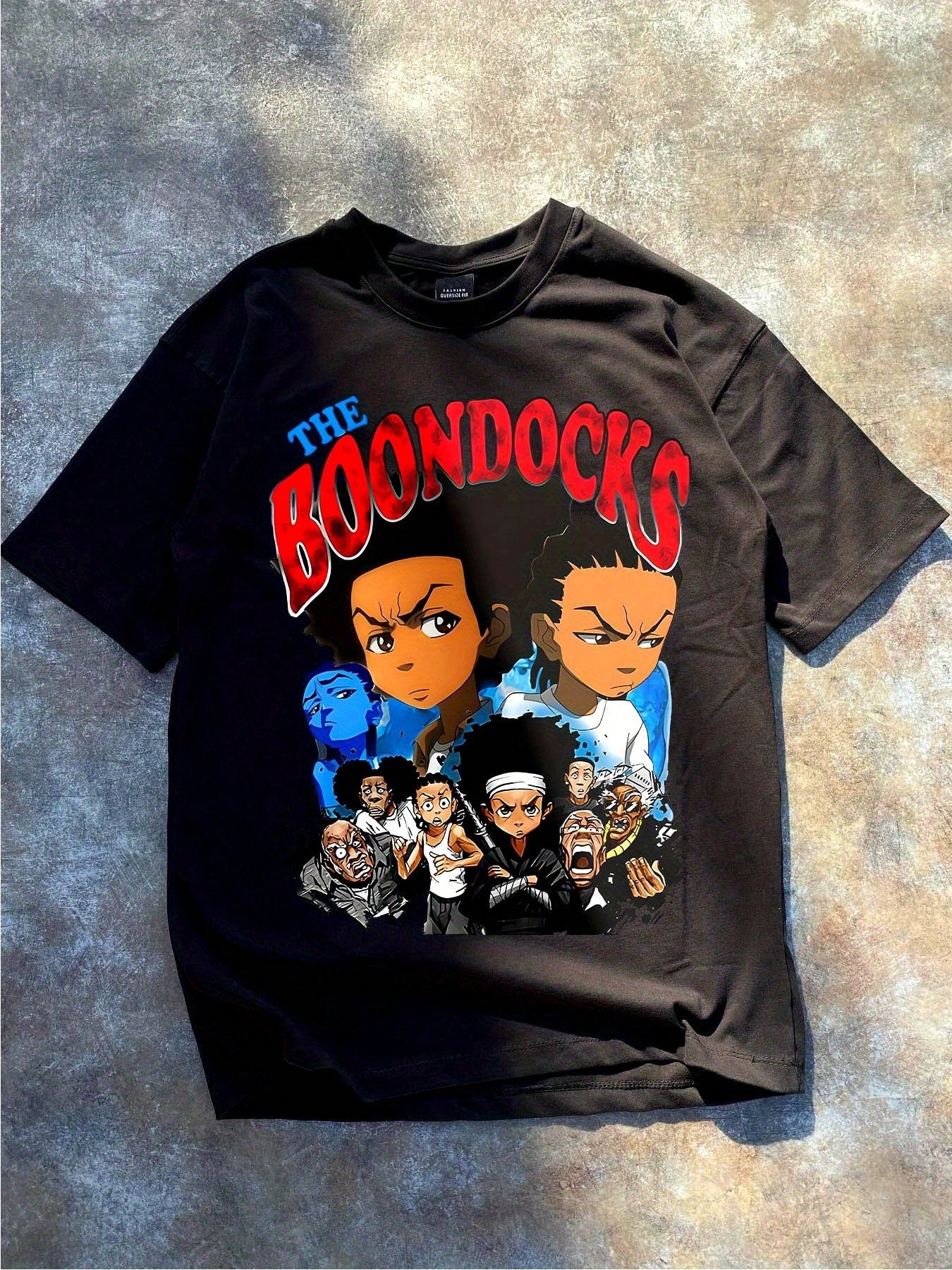 The boondocks black cotton t-shirt